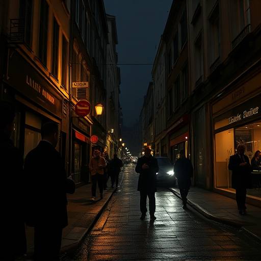 Affiche de la série 'Les Mystères de Lyon' : Une enquête policière captivante dans les rues de Lyon.