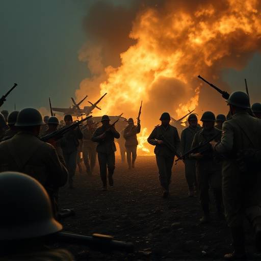 Affiche de la série 'Échos du Passé' : Un drame historique intense situé pendant la Seconde Guerre Mondiale en France.