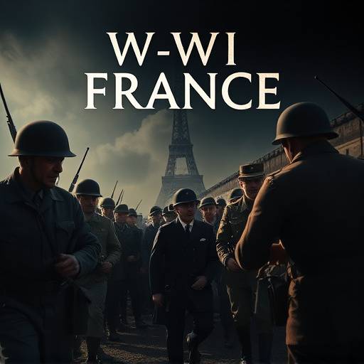 Affiche de la série 'Échos du Passé' : Un drame historique intense situé pendant la Seconde Guerre Mondiale en France.